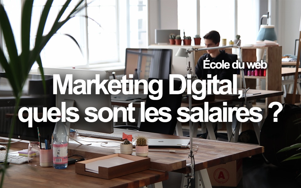 marketing digital salaire