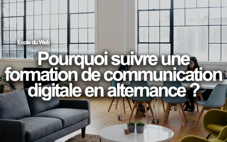 communication digitale en alternance