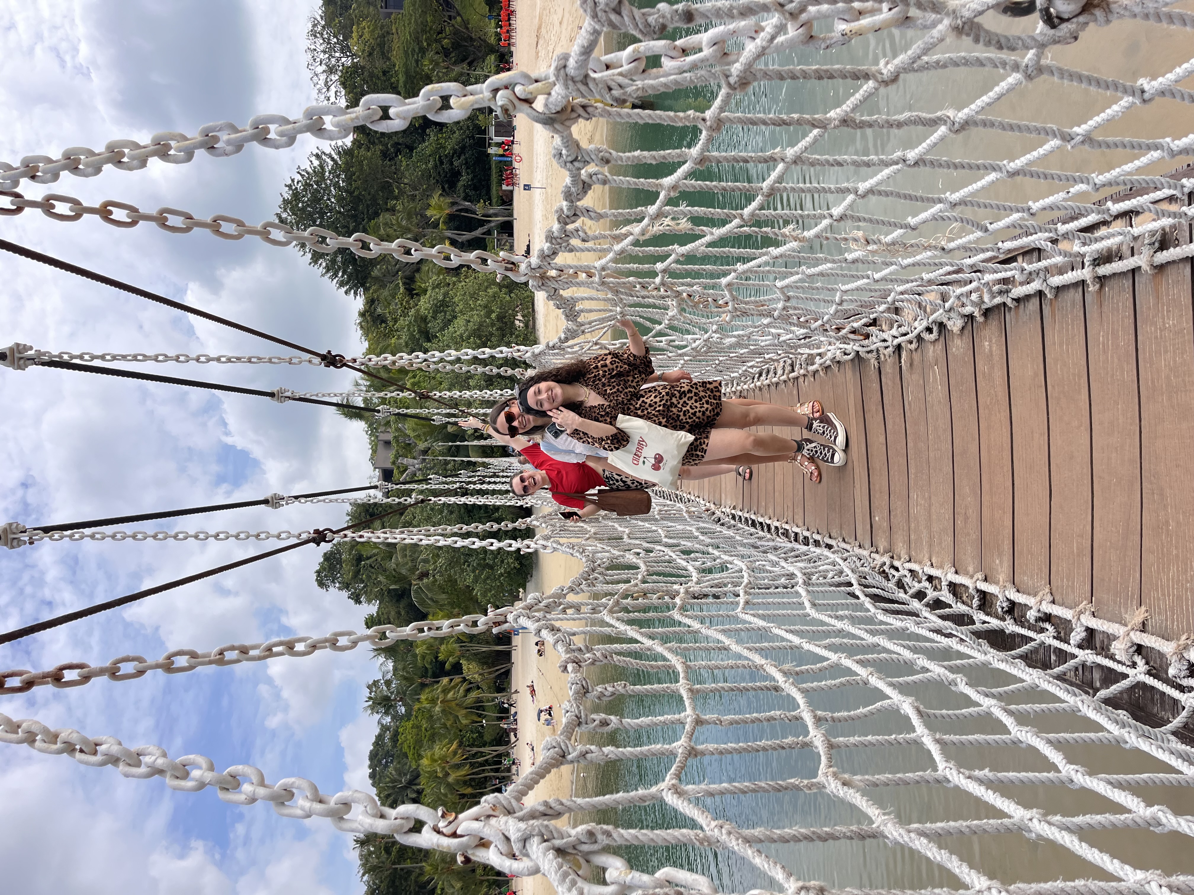 Étudiants ESCEN en balade lors de la Learning Expedition à Singapour
